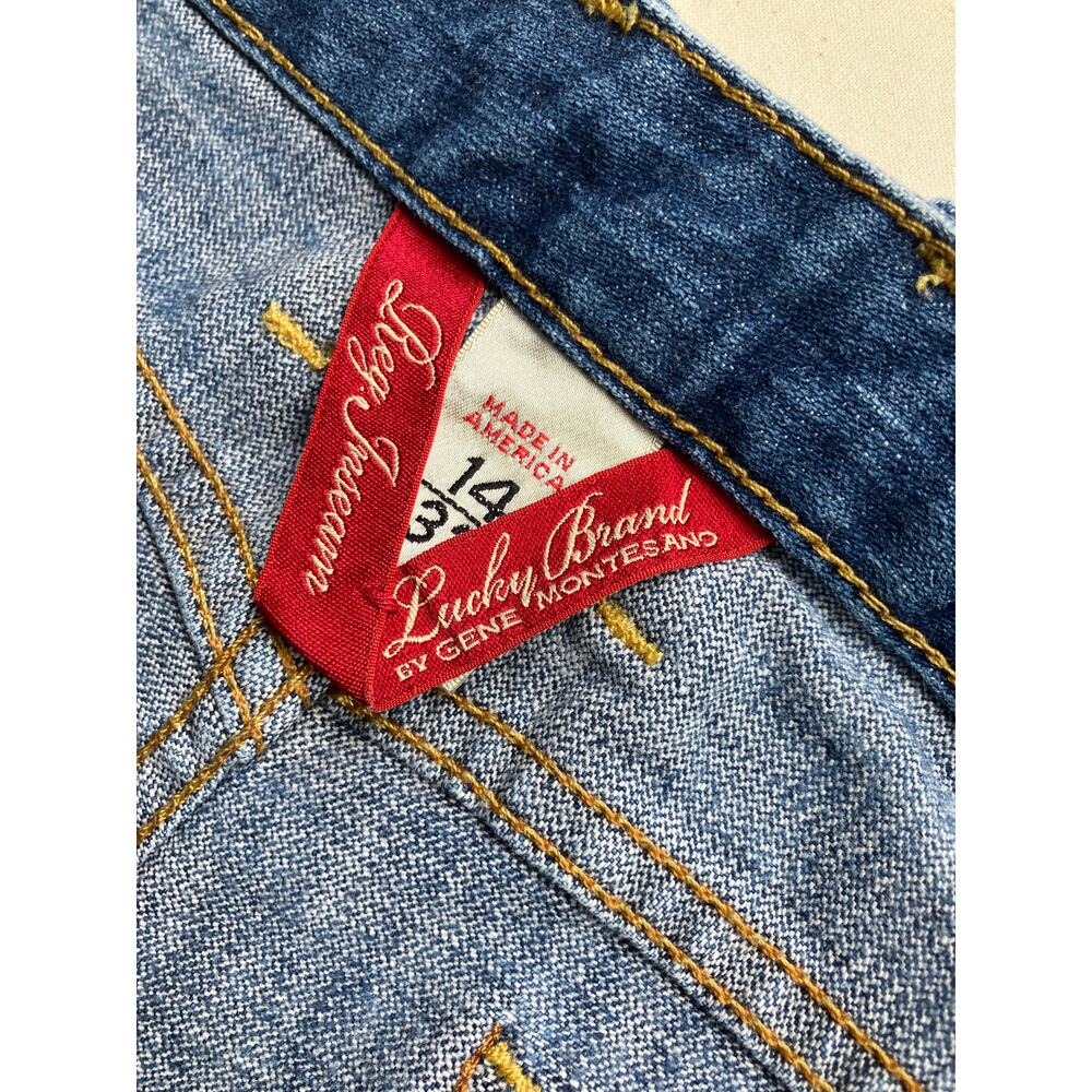 VINTAGE low rise Lucky Jeans Lola Bootcut - GENE MONTESANO ERA - Made in USA